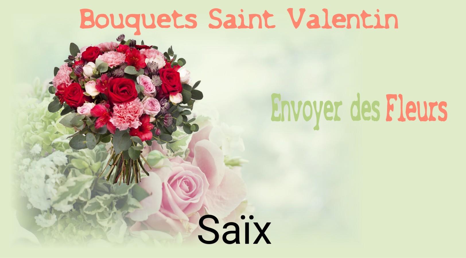 Roses de Saint-Valentin livrées à Saïx
